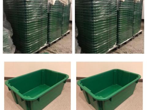 Új, műanyag szüretelő láda Új, műanyag szüretelő láda