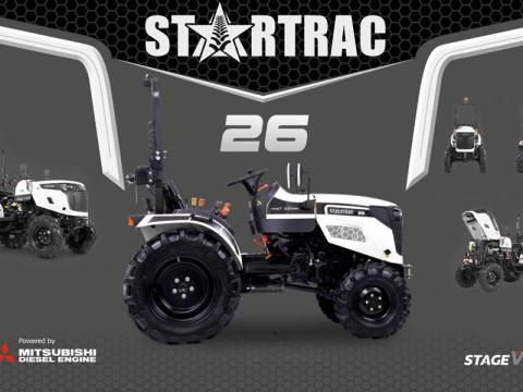 STARTRAC 26 kistraktor (mechanikus váltóval)