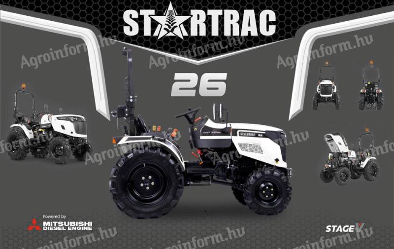 STARTRAC 26 kistraktor (mechanikus váltóval)