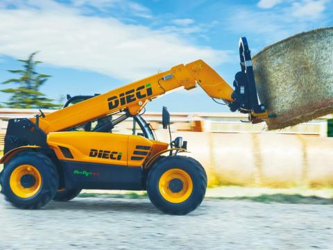 Dieci Mini Agri 26.6 teleszkópos rakodó – kiváló teljesítmény és kényelem Dieci Mini Agri 26.6 teleszkópos rakodó – kiváló teljesítmény és kényelem