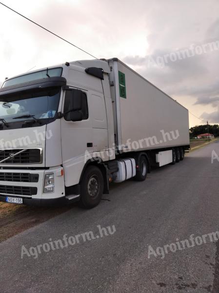 Eladó Volvo 440-es nyerges vontató és Krone hűtős pótkocsi