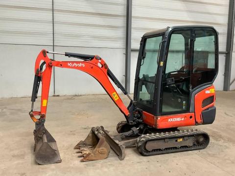 Kubota KX 016-4 / 2016 / 1.645 h üzemóra / Lízing 20%-tól
