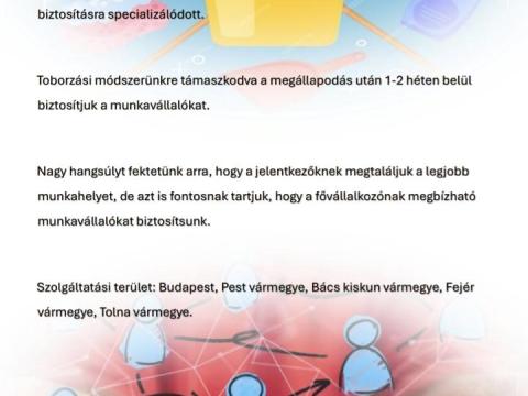 Munkaerőre van szüksége? Mi megoldjuk Munkaerőre van szüksége? Mi megoldjuk