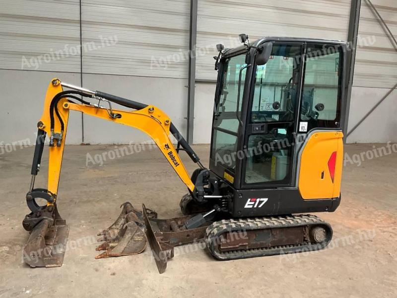 Bobcat E17 / 2018 / 1.878 üzemóra / Lízing 20%-tól