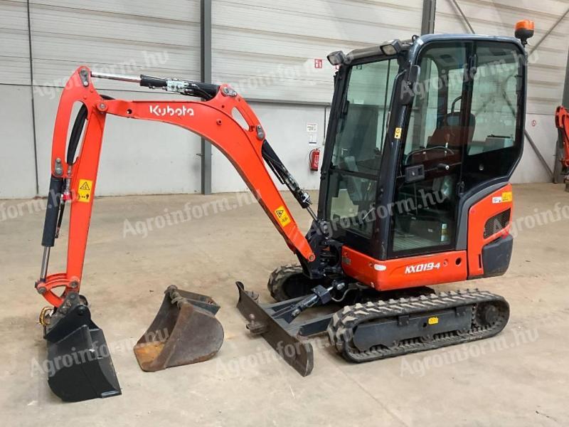 Kubota KX 019-4 / 2019 / 1 550 üzemóra / Lízing 20%-tól