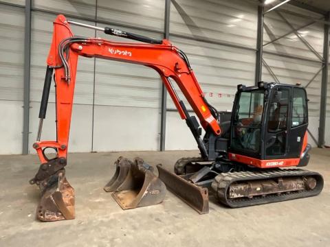 Kubota KX 080-4 A / 2017 / 4.922 h üzemóra / Lízing 20%-tól