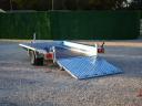 Új Martz Bau 260 - 1 tengelyes (1800 kg) gépszállító utánfutó csak 1.490.000 Ft