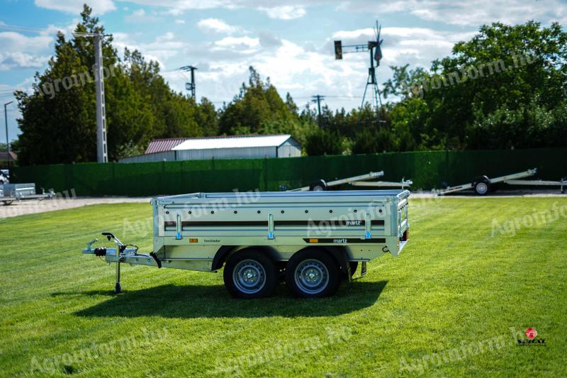 Új Martz HOCHLADER 250 (1500 kg) alsókerekes utánfutó akciósan csak 1.190.000 Ft