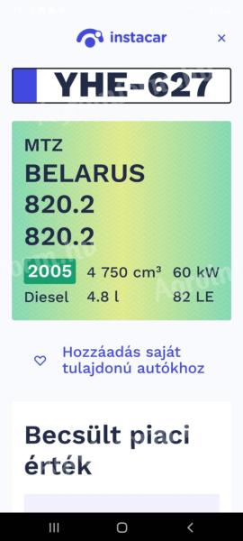 MTZ Belarus 820.2
