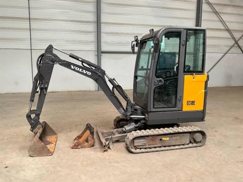 Volvo EC 18 E / 2020 / 3 188 üzemóra / Lízing 20%-tól Volvo EC 18 E / 2020 / 3 188 üzemóra / Lízing 20%-tól