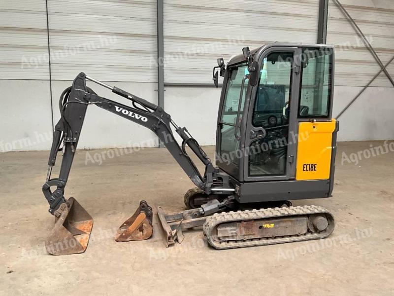 Volvo EC 18 E / 2020 / 3 188 üzemóra / Lízing 20%-tól
