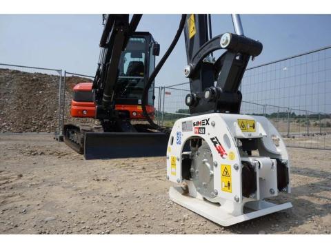 Simex lapos tömörítő PV 700 minikotróhoz Simex lapos tömörítő PV 700 minikotróhoz