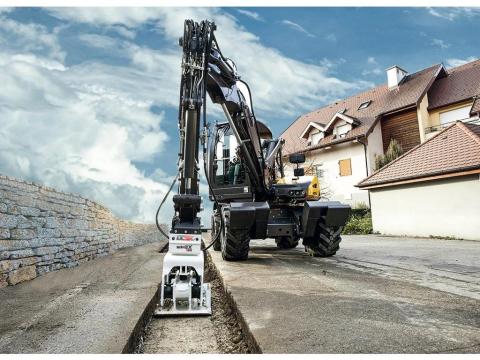 Simex lapos tömörítő PV 600 minikotróhoz