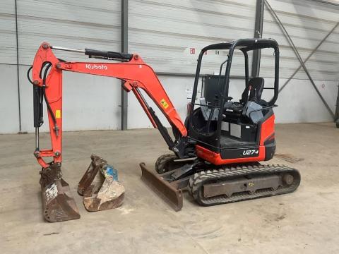 Kubota U 27-4 / 2016 / 2 422 üzemóra / Lízing 20%-tól