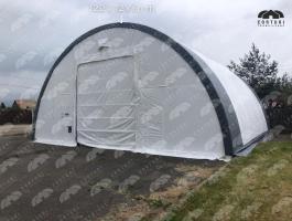 FÉLKÖRÍVES IPARI SÁTOR 12,2 x 12 x 6,1 m