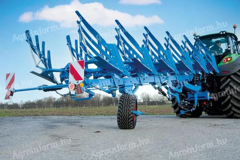 Lemken Juwel 10 M V 4+1 N 120 típusú 4+1 vasú függesztett váltvaforgató eke