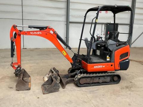 Kubota KX 015-4 / 2018 / 2.280 üzemóra / Lízing 20%-tól