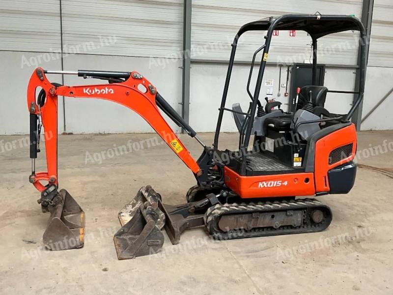 Kubota KX 015-4 / 2018 / 2.280 üzemóra / Lízing 20%-tól
