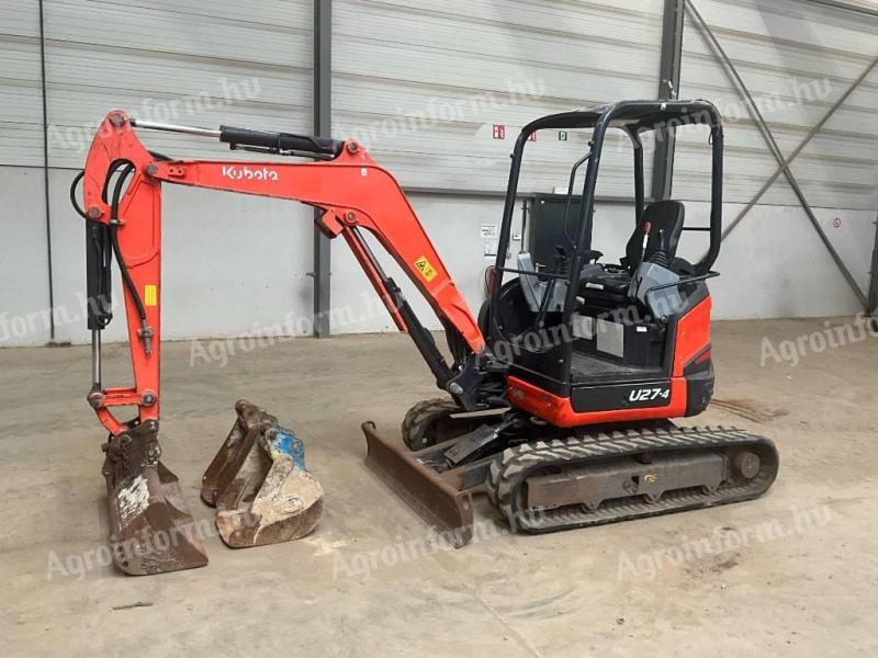 Kubota U 27-4 / 2016 / 2.422 h üzemóra / Lízing 20%-tól