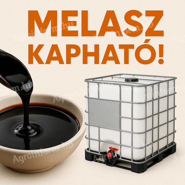Melasz kapható! Kedvező áron
