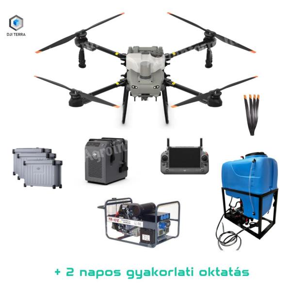 DJI Agras T25 permetező drón – professzionális csomag – repülésre kész