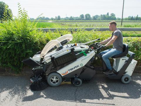 MaxWind elektromos utcaseprőgép-Royal-Kert Kft