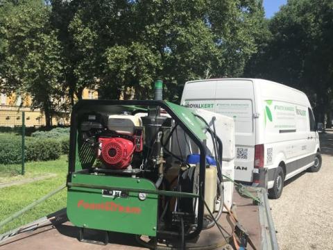 Foamstream L12 burkolattisztító és vegyszermentes gyomirtó - Royal-Kert Kft.