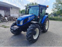 New Holland TD 5.95, 12/12 szinkronváltó, elektrohidraulikus irányváltó, klíma, 1+2 körös légfék, állítható felnik, motorteljesítmény: 95 LE, évjárat: 2018