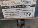Rövidtárcsa 6 m hengerrel Agrotom