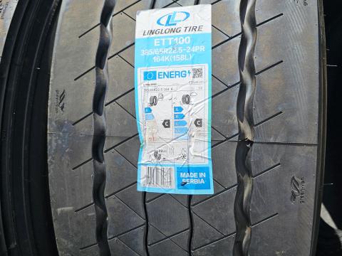 385/65R22,5 Linglong 24PR szerb gyártású új trailer gumi 385/65R22,5 Linglong 24PR szerb gyártású új trailer gumi