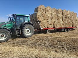 Valtra N 111, Sisu 124 lóerős motorral, sorba befér