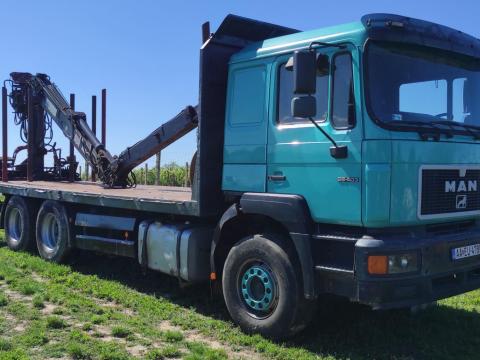 MAN F2000 rönkszállító MAN F2000 rönkszállító