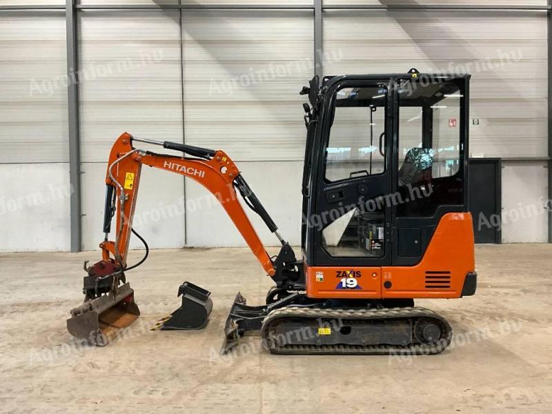 Hitachi ZX 19-6 / 2020 / 536 h üzemóra / Lízing 20%-tól
