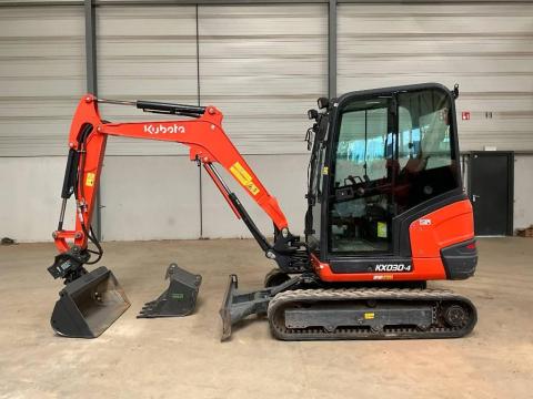 Kubota KX 030-4 / 2018 / 1.534 h üzemóra / Lízing 20%-tól Kubota KX 030-4 / 2018 / 1.534 h üzemóra / Lízing 20%-tól