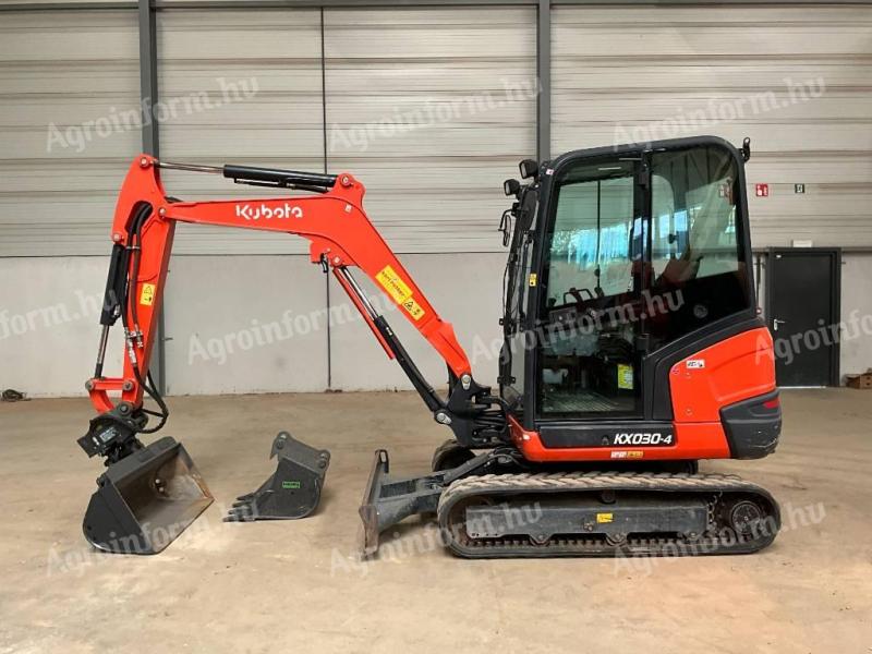 Kubota KX 030-4 / 2018 / 1.534 h üzemóra / Lízing 20%-tól