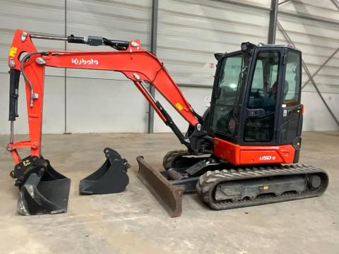 Kubota U 50-5 / 2021 / 2.187 h üzemóra / Lízing 20%-tól Kubota U 50-5 / 2021 / 2.187 h üzemóra / Lízing 20%-tól