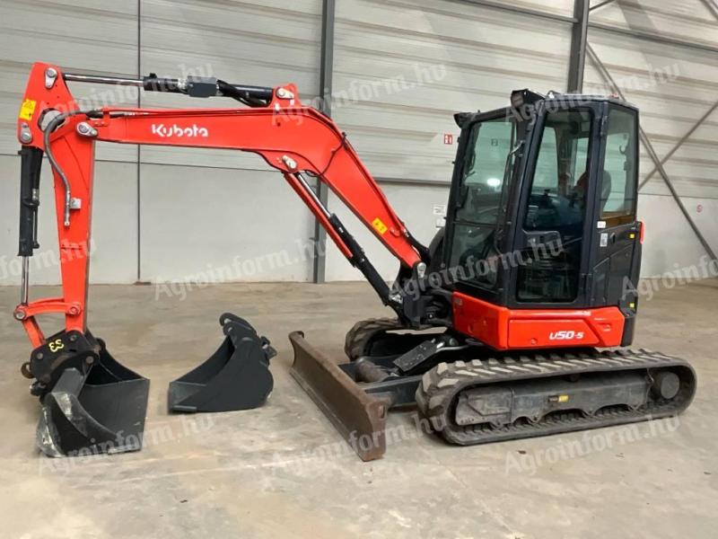 Kubota U 50-5 / 2021 / 2.187 h üzemóra / Lízing 20%-tól