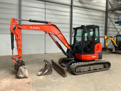 Kubota U 55-4 / 2011 / 3 828 h üzemóra / Lízing 20%-tól Kubota U 55-4 / 2011 / 3 828 h üzemóra / Lízing 20%-tól