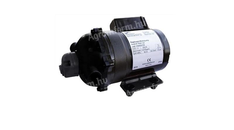 GEOPUMP PRO26 12V – 26,5 l/min,  4 bar: megbízható olasz teljesítmény minden permetezési feladathoz