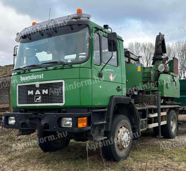 MAN 4x4 aprítógép- Adásvételivel vagy EU adószámmal 0%Áfa-Leszállítva