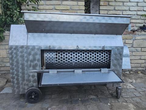 Eladó cefreszivattyús szőlődaráló – ipari rozsdamentes acél gép Eladó cefreszivattyús szőlődaráló – ipari rozsdamentes acél gép