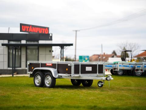 Új Trigano 2D250 fa oldalfalas 2 tengelyes (750 kg-os) utánfutó akciósan 560.000 Ft Új Trigano 2D250 fa oldalfalas 2 tengelyes (750 kg-os) utánfutó akciósan 560.000 Ft