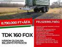 Fliegl TDK 160 FOX billenős pótkocsi használt eladó