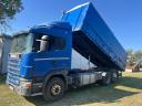 Scania R124L 420 – 3 oldalra billenő, gabonás felépítménnyel
