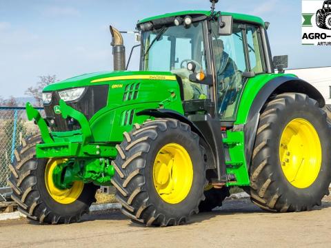 John Deere 6150 M - 2015 rok - 7529 h - PowerQuad - Oryginalne opony John Deere 6150 M - 2015 rok - 7529 h - PowerQuad - Oryginalne opony