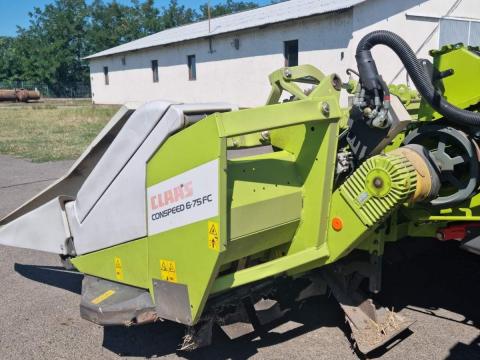 Claas vágóasztal eladó – 6 soros, összecsukható Conspeed 6-75 FC kukorica adapter Claas vágóasztal eladó – 6 soros, összecsukható Conspeed 6-75 FC kukorica adapter