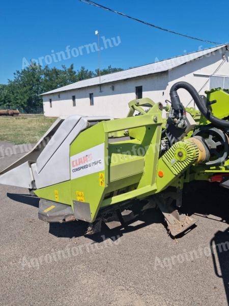 Claas vágóasztal eladó – 6 soros, összecsukható Conspeed 6-75 FC kukorica adapter