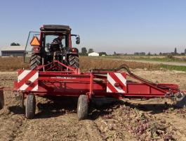 AMAC hagyma rendátemelő 1,1 m - Új AMAC fejlesztés,  prémium kivitel a hagyma betakarítás hatékonyságának növeléséhez