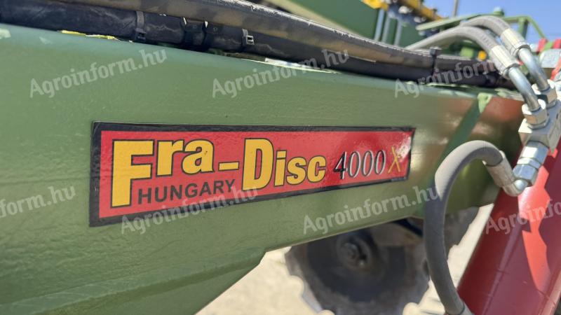 Fradisc 4000X rövidtárcsa eladó – 300 ha munkavégzéssel