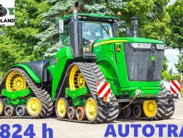 John Deere 9620 RX - Powershift - 3824 h - 2019 rok - nowe gąsienice - AutoTrac